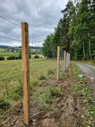 Wildzaun in Leverkusen - fachgerechte Ausführung vor Ort